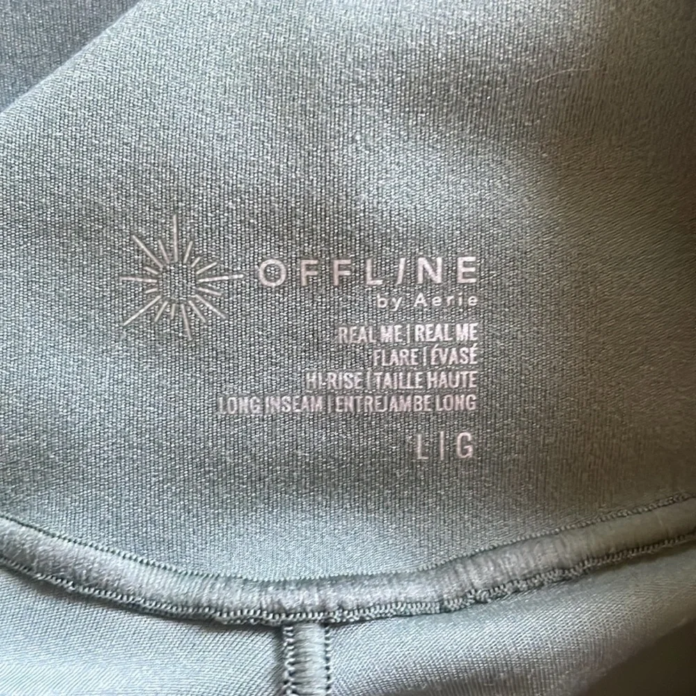 Aerie cross waisted flare leggings - Picture 5 of 5